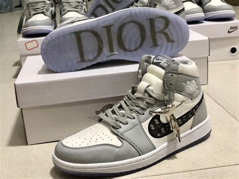 grey jordan dior|dior jordan 1 release date.